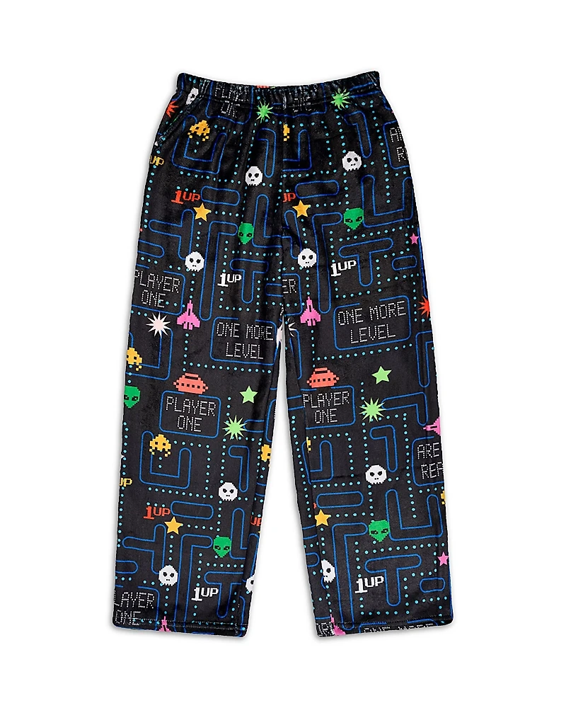 Iscream Boys' Retro Gamer Plush Pants - Little Kid, Big Kid