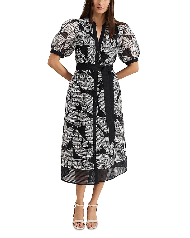 Phase Eight Skylar Midi Shirtdress