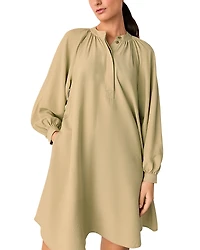 Whistles Full Volume Gathered Dress