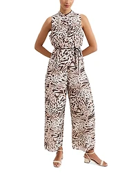 Phase Eight Lorainne Leopard Print Jumpsuit