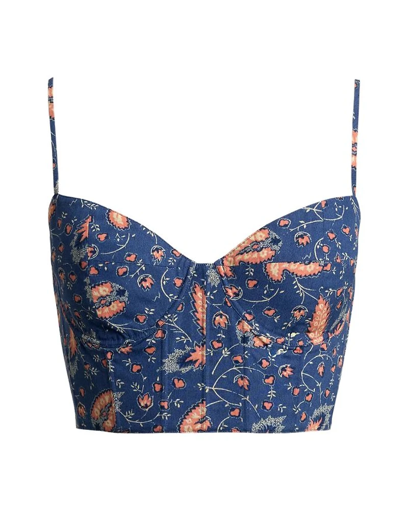 Cropped Bustier Top