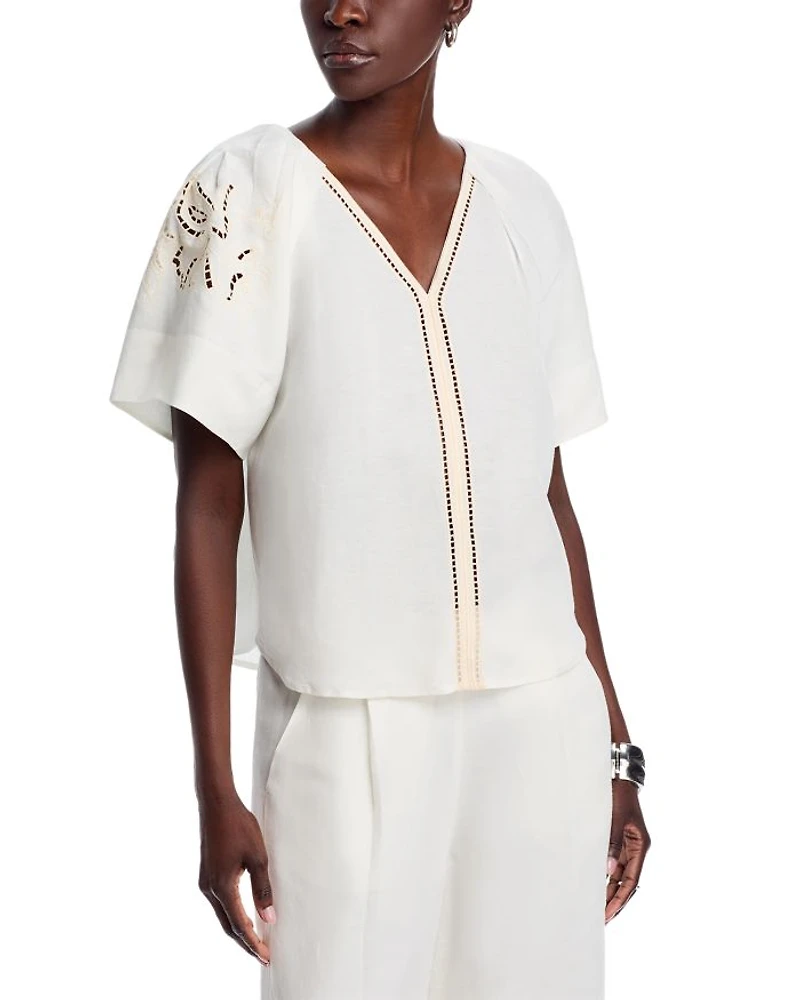 V Neck Blouse
