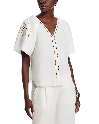 V Neck Blouse