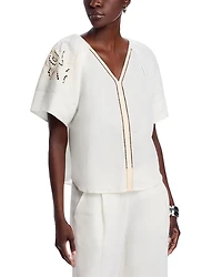 V Neck Blouse