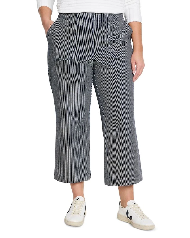 All Day Stripe Wide Leg Pants