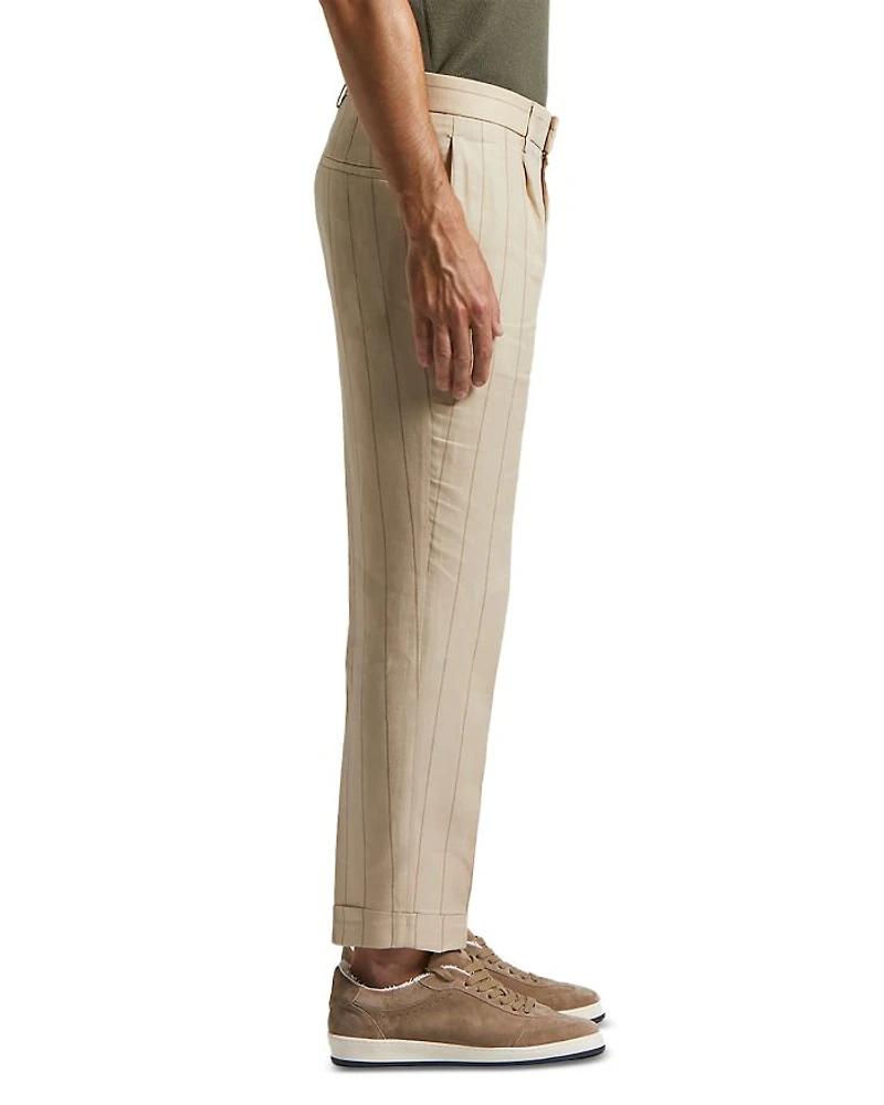 Pleated Chinos