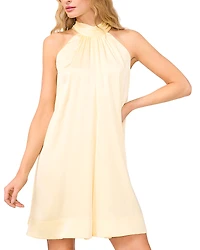 CeCe High Neck A Line Dress