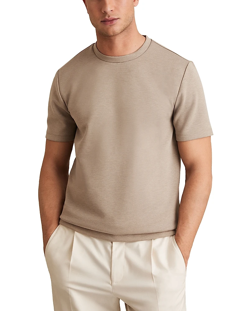 Reiss Bradley Interlock Crewneck Tee