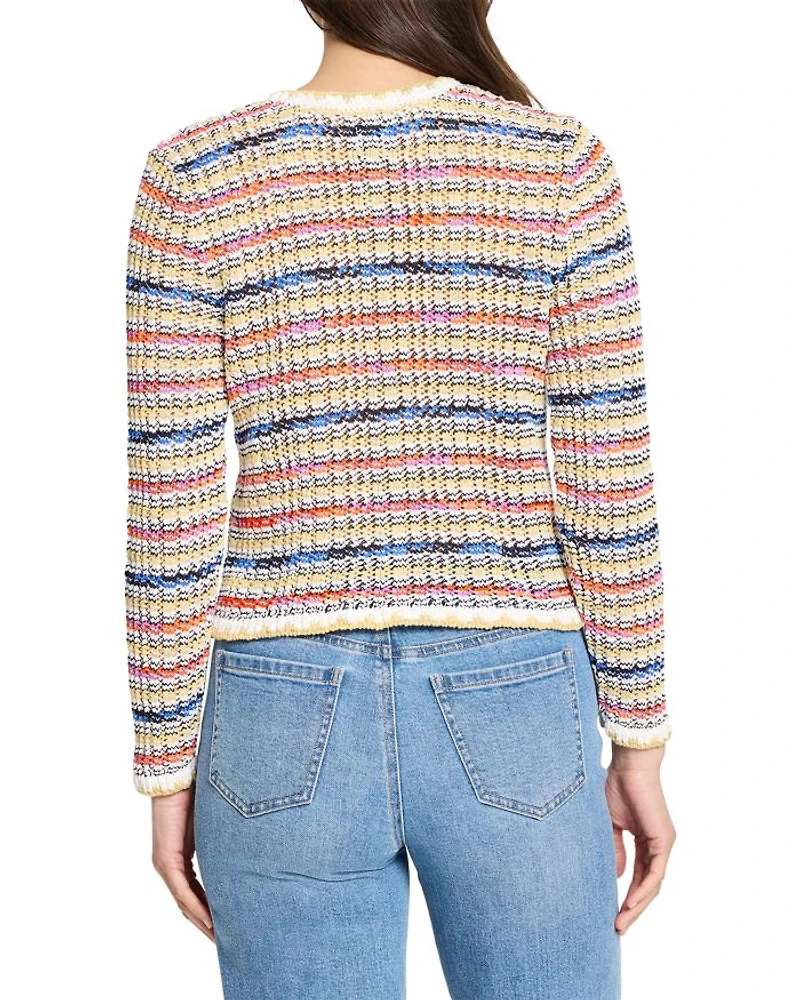 Coastal Crochet Knit Jacket
