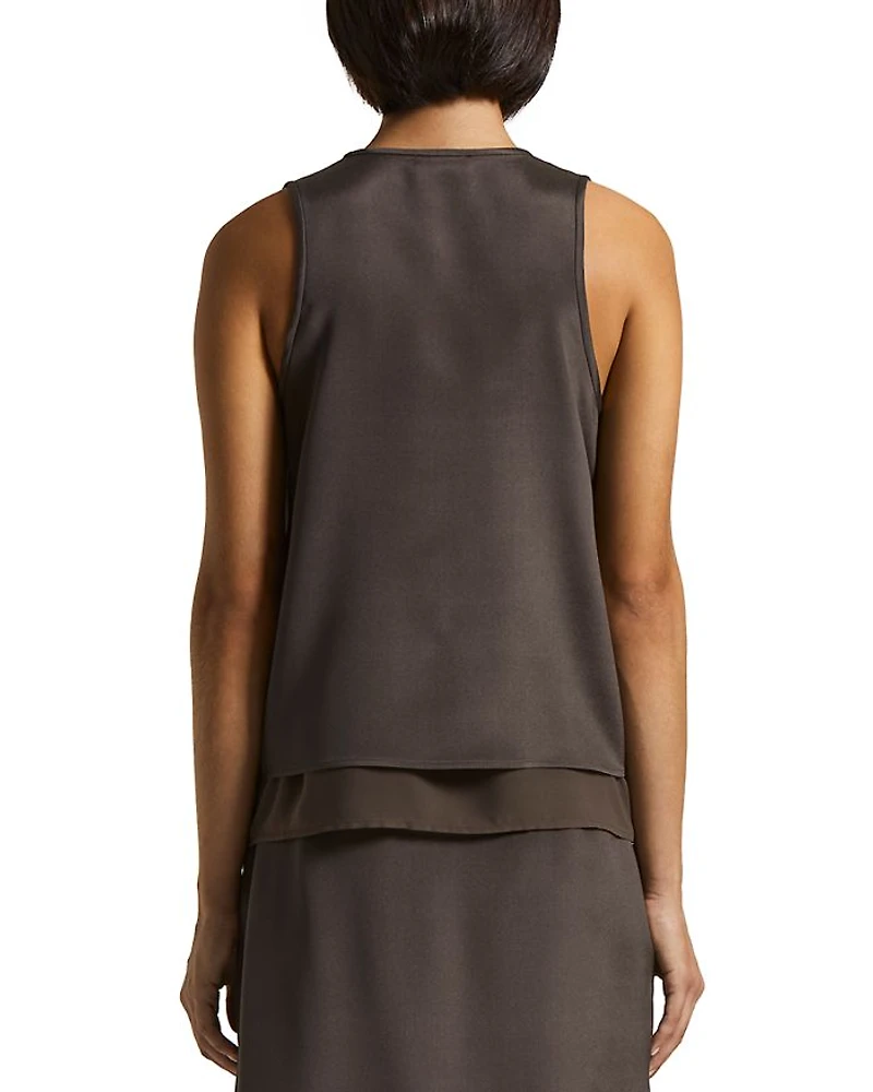 Scoop Neck Layered Camisole