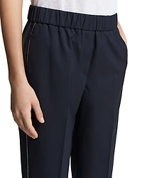 Peserico Elastic Waistband Pants