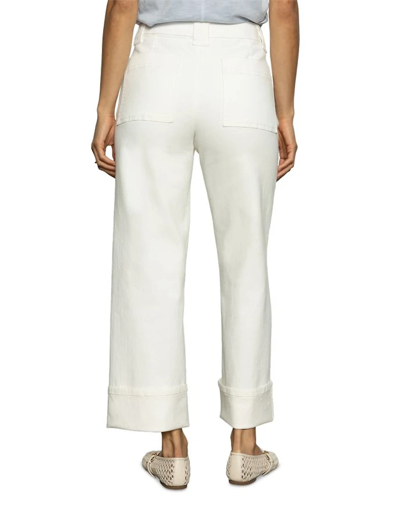 Luna Cuffed Denim Pants