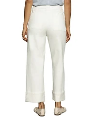 Luna Cuffed Denim Pants