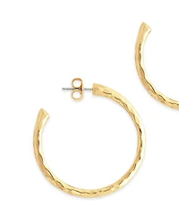 Farrier Medium Hoop Earrings