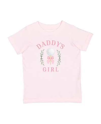 Sweet Wink Girls' Daddy's Golf Short Sleeve T-Shirt - Little Kid, Big Kid