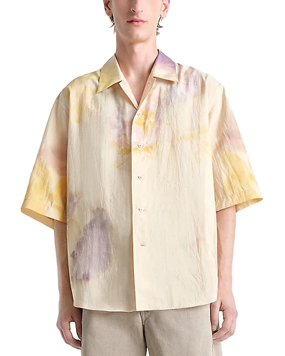 Lemaire Short Sleeve Camp Shirt