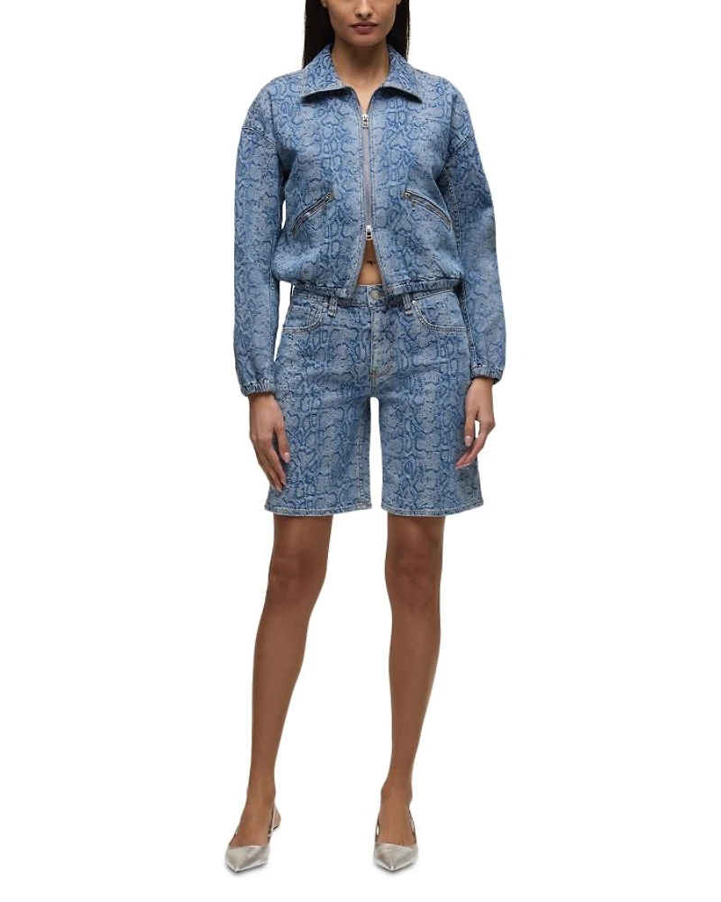 Cropped Zip Jacket