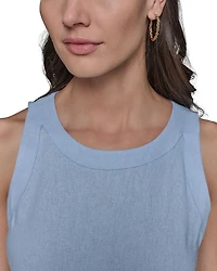 High/Low Belted Dress