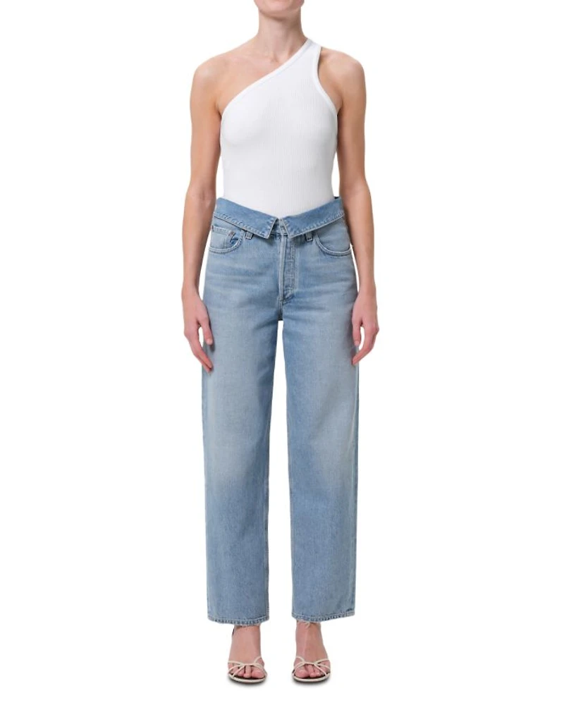Echo Tapered Foldover Jeans Syllable