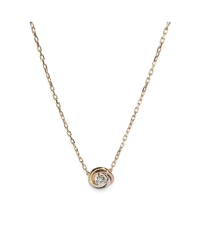 Pre-Owned Cartier Trinity 18k 3 Tone Gold Pendant