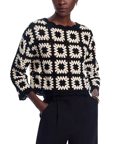 Crochet Pullover Sweater