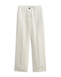 Groombridge Wide Leg Linen Trousers