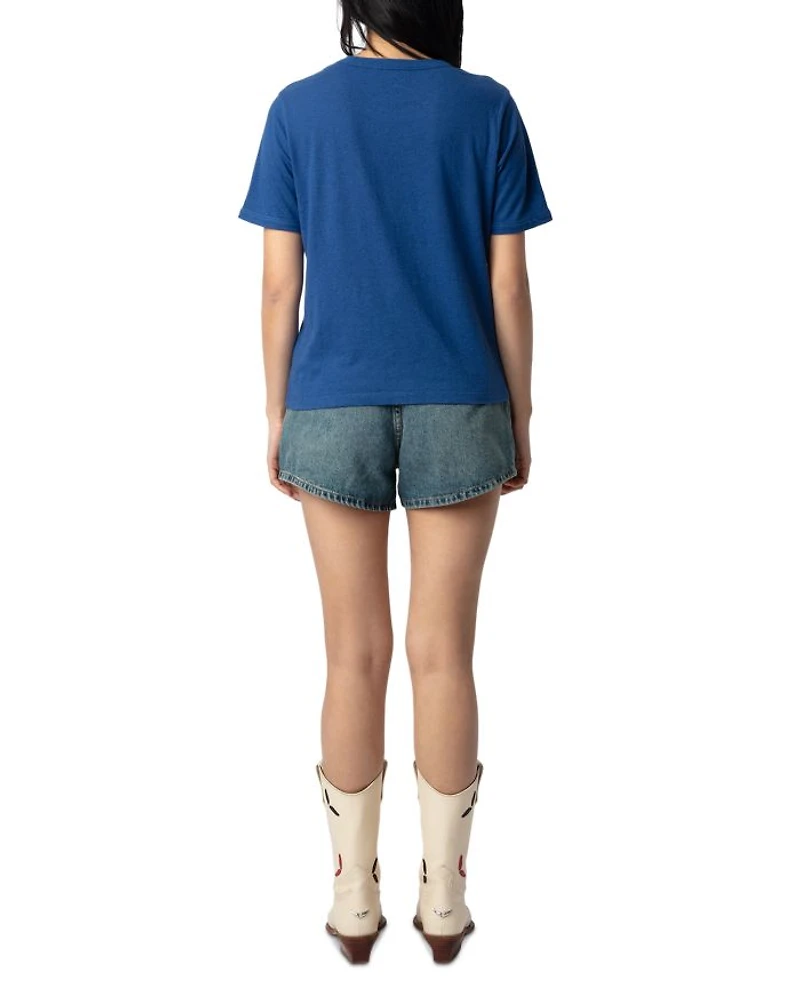 Woos Rock Devil Ringer Tee