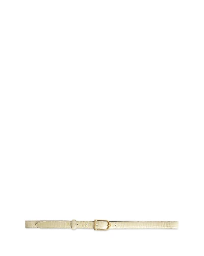 Zadig & Voltaire Rise Croc Embossed Belt