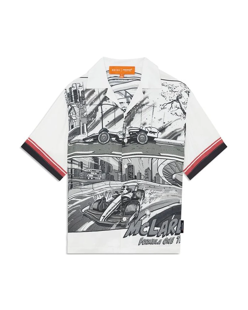 Comic Graphic Camp Shirt