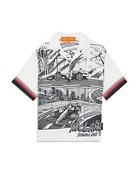 Comic Graphic Camp Shirt