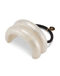 Marble Double Arch Ponytail Cuff