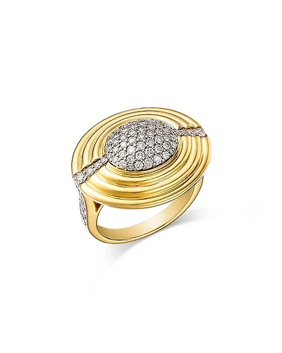 Bloomingdale's Fine Collection Diamond Pave Statement Ring
