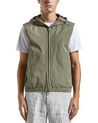 Hooded Double Slider Vest