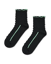 Happy Socks Structure Slinky Quarter Crew Socks