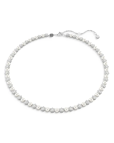 Swarovski Matrix Tennis Necklace, 16-17