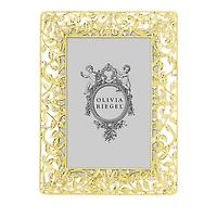 Olivia Riegel Gold Festoon Frame, 4 x 6