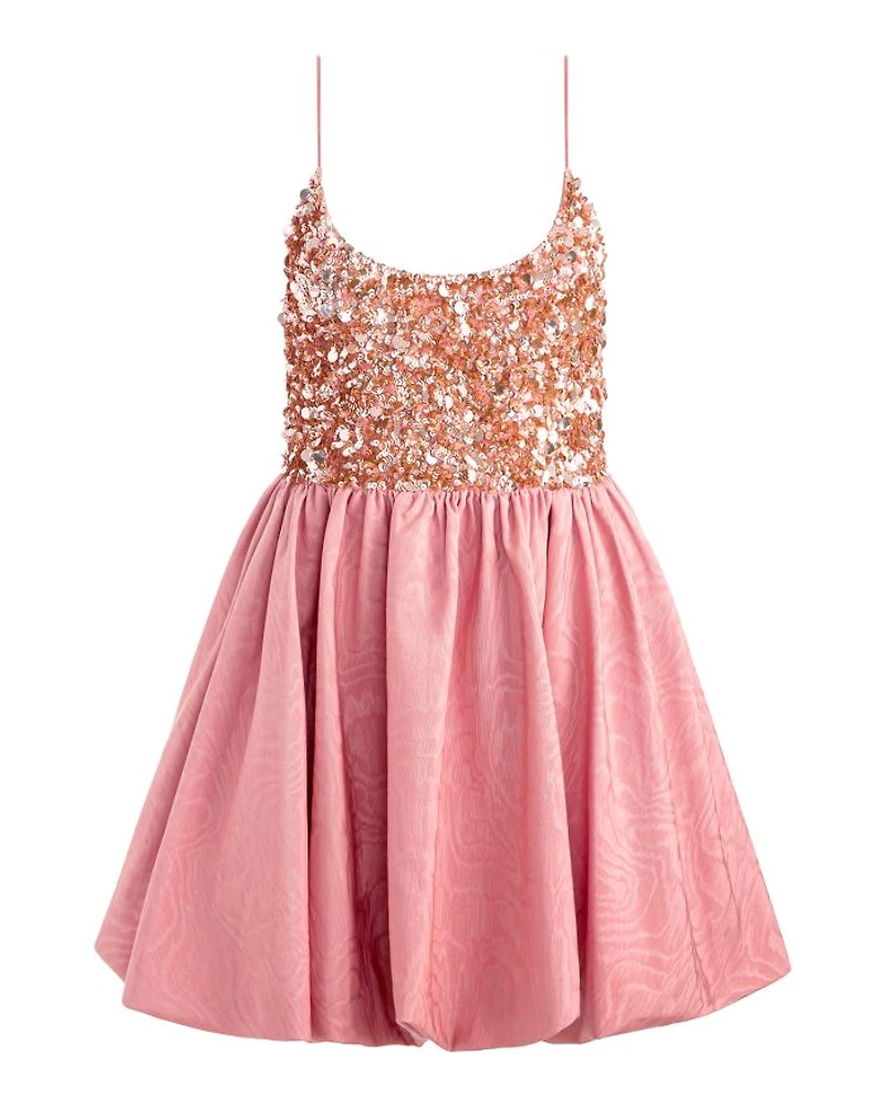 Nessa Sequined Empire Dress