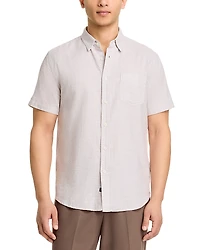 Rails Fairfax Tahini Etch Short Sleeve Shirt
