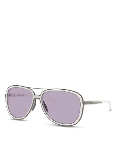 Split Time Aviator Sunglasses, 58mm