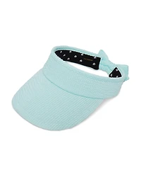 Lele Sadoughi Swimmer Bow Tie Visor