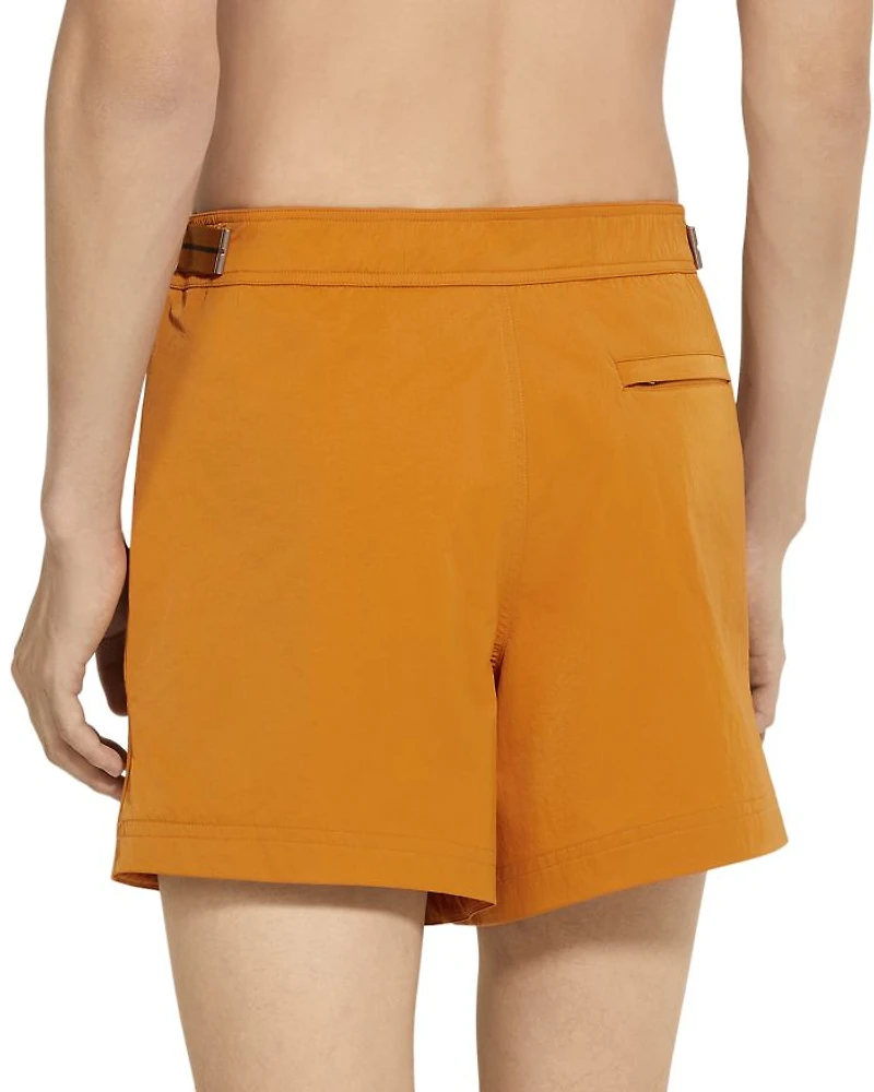 232 Road Brand Mark Mid Length Swim Trunks
