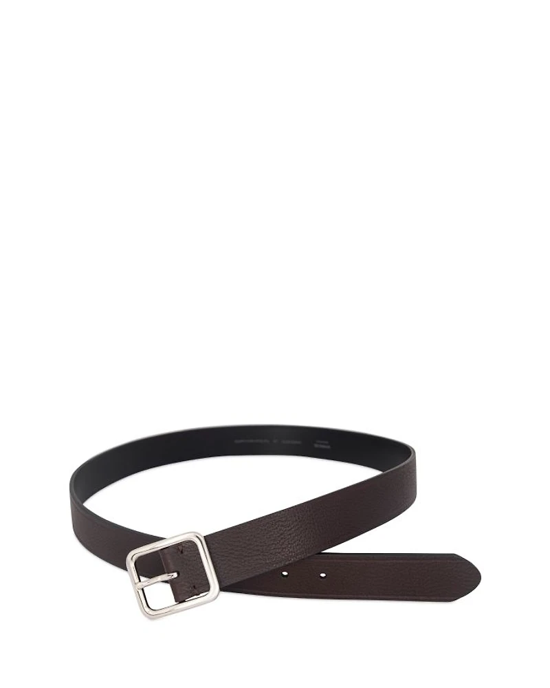 Men's Flat Pebble Belt