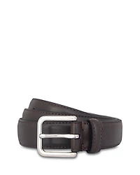Vince Men's Stitched Leather Belt
