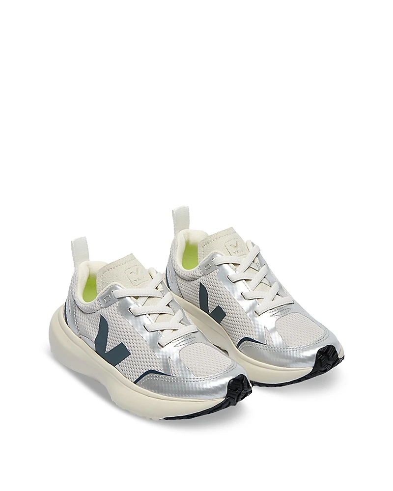 Veja Unisex Small Canary Li Alvm Lace Up Sneakers - Toddler