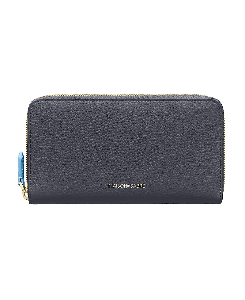 Maison de SABRE Long Leather Zip Wallet
