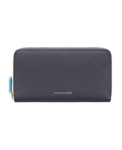 Maison de SABRE Long Leather Zip Wallet