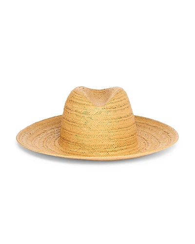 Vince Herringbone Panama Hat