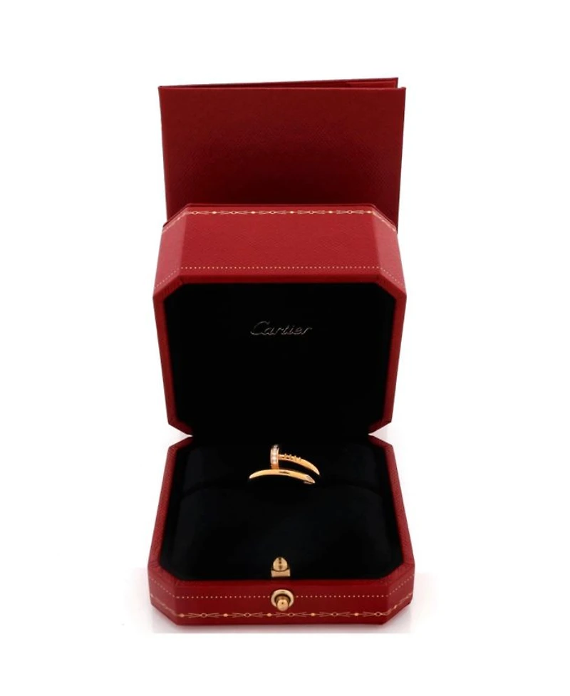 Juste un Clou Ring 18K Gold and Diamonds