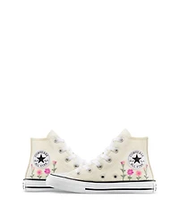 Girls' Chuck Taylor All Star Hi Joyful Florals Lace Up Sneakers - Toddler, Little Kid