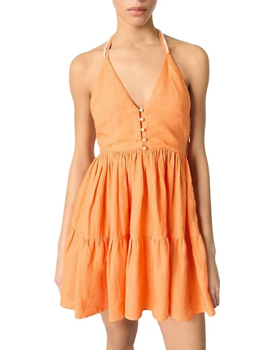 Short Linen Dress